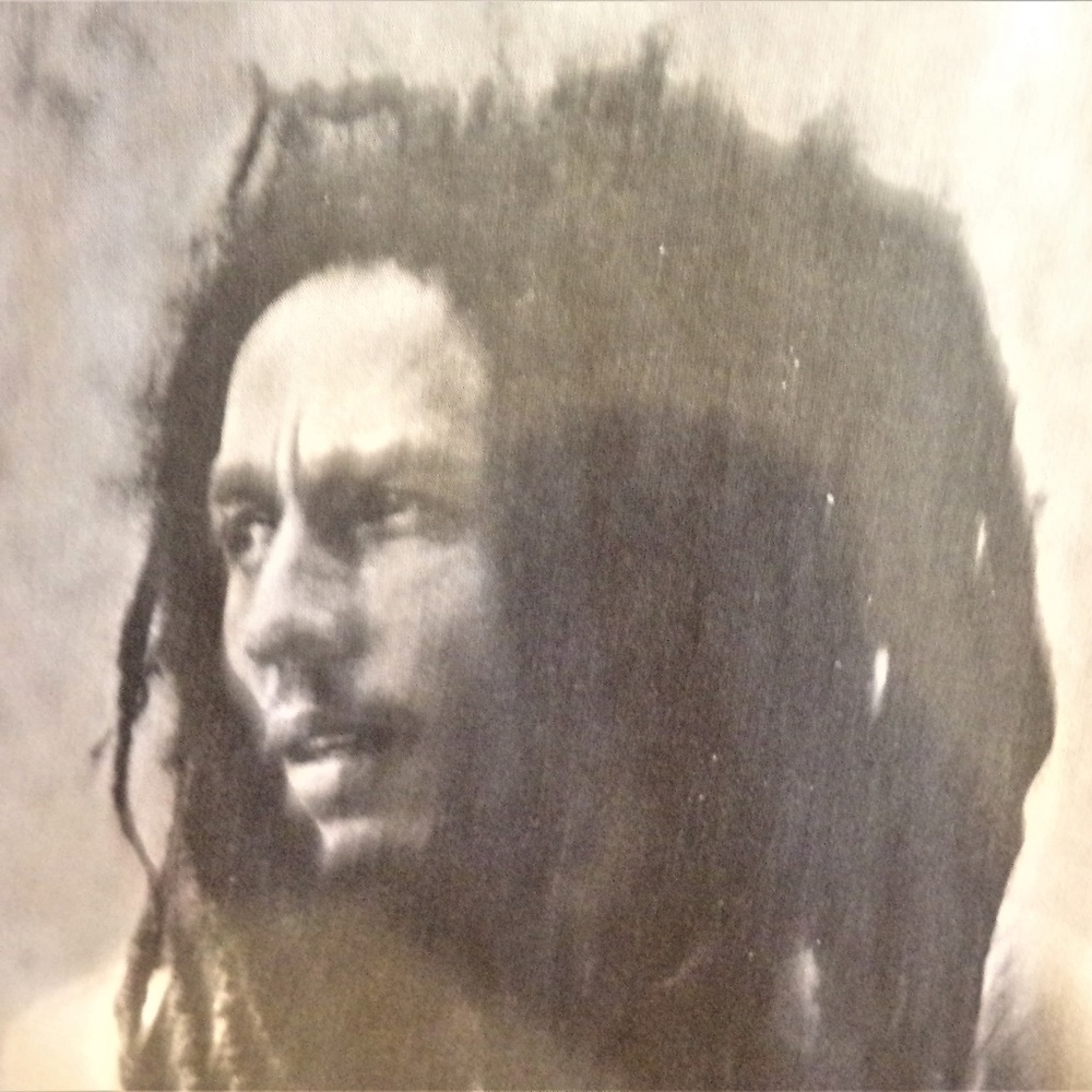 Bob Marley White T-Shirt Small Zion Rootswear